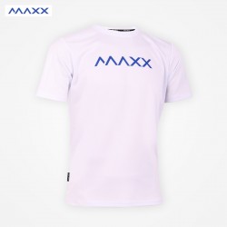 MAXX Shirt Sport Tee MXBA-007 White- Blue