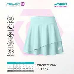 FELET Skirt 04 Badminton Skirt- Tiffany