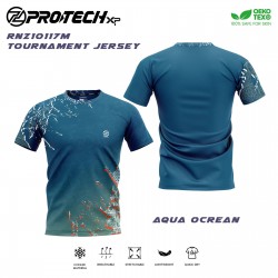 PROTECH Jersey Shirt RNZ10117M- Aqua Ocean