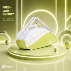 FELET Badminton Neon Pro Bag- Light Green