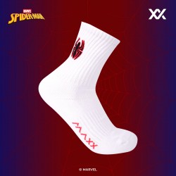 MAXX x Marvel Spiderman Collection Sports Socks - MDSTK03 (White)