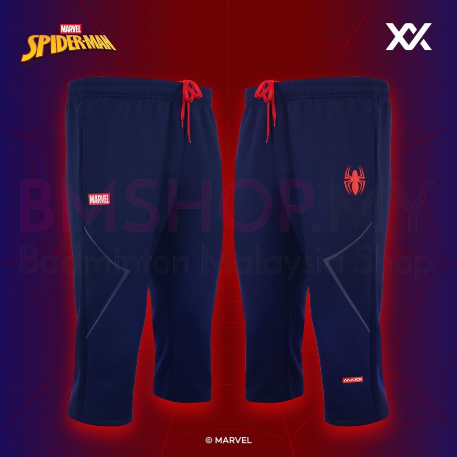 MAXX x Marvel Spiderman Collection 3/4 Pants - MDPNT04 (Navy)