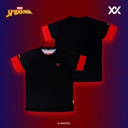 MAXX x Marvel Spiderman Collection Kids Sports Tee - MDTEE09(K) (Black)