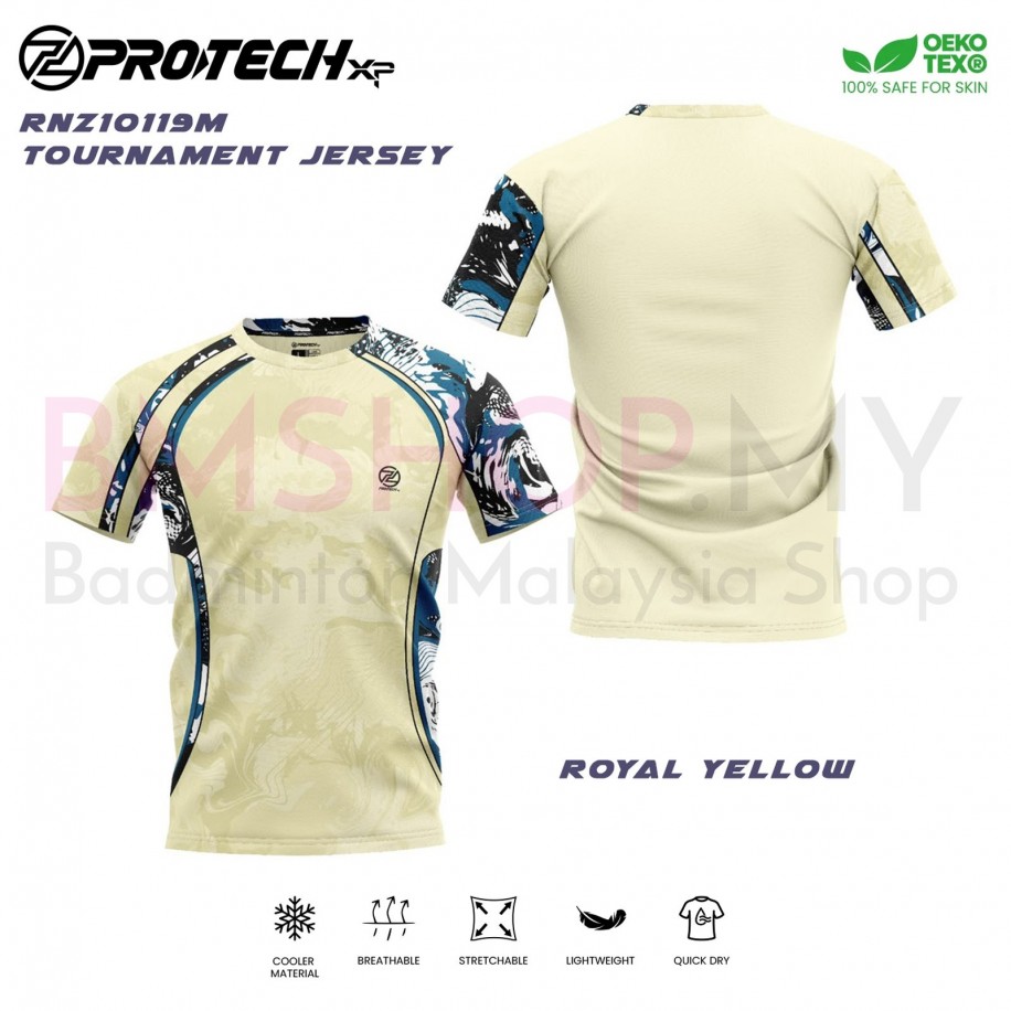 PROTECH Jersey Shirt RNZ10119M- Royal Yellow