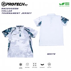 PROTECH Polo Jersey Collar Shirt RNZ20025M - White