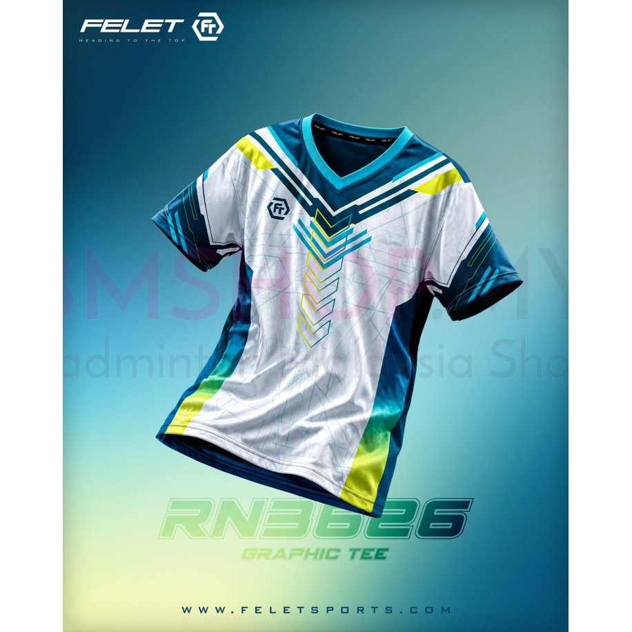 FELET Shirt RN3626 Jersey Navy Blue