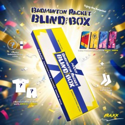 MAXX Badminton Special Series Racket Blind Box (1 Random Racket + Random String & Grip + Random Shirts/Shorts)