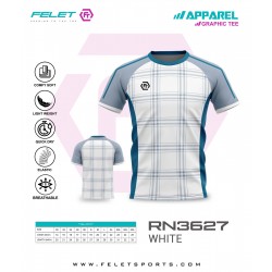 FELET Shirt RN3627 Jersey- White