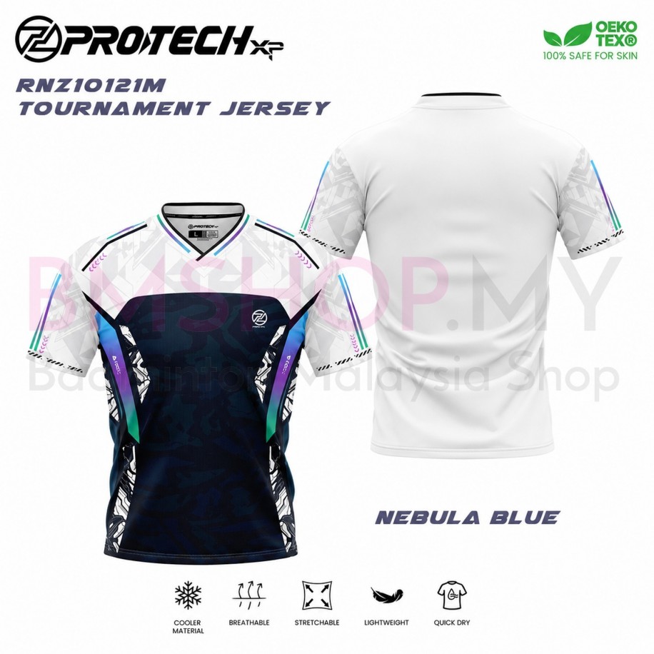 PROTECH Jersey Shirt RNZ10121M- Nebula Blue
