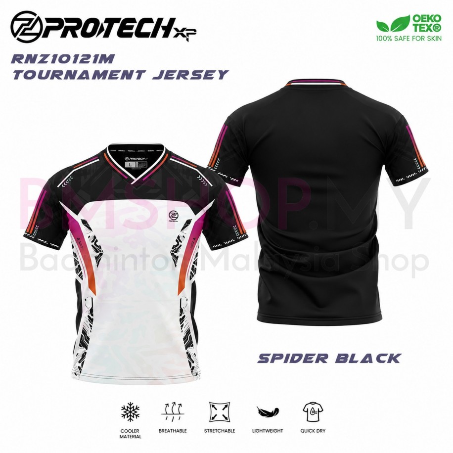 PROTECH Jersey Shirt RNZ10121M- Spider Black