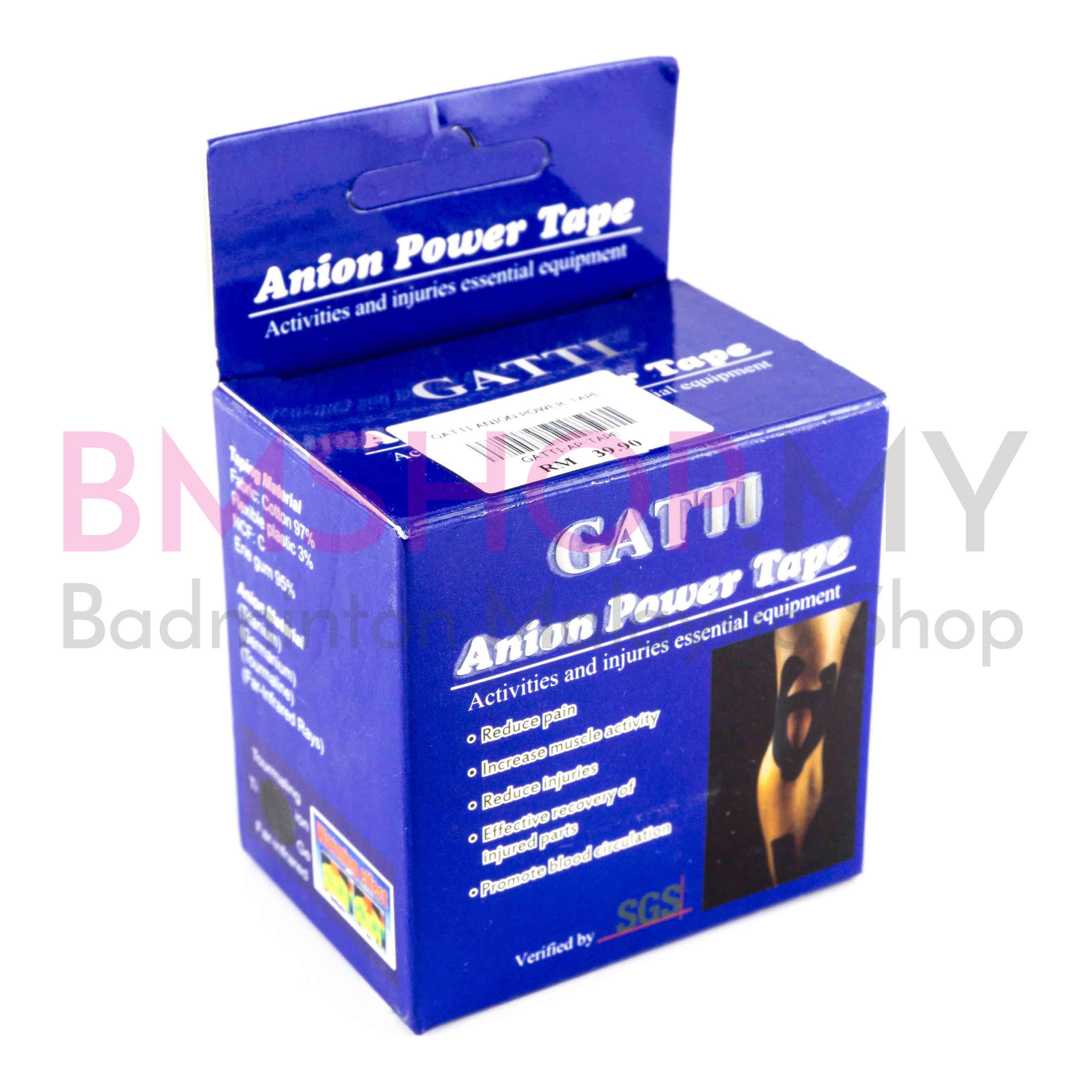 Gatti Kinesiology Tape, Anion Power Tape